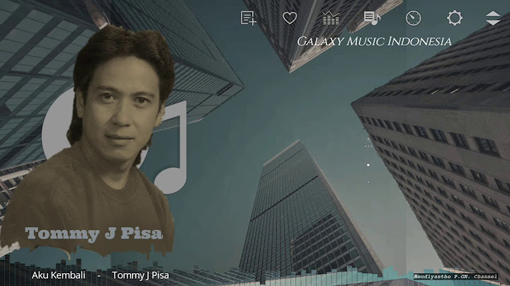 Aku Kembali     -     Tommy J Pisa