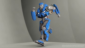 Maya Transformers - Nissan Skyline Run Cycle