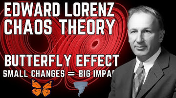 Edward Lorenz & The Butterfly Effect 🦋🌪️ | Chaos Theory Explained