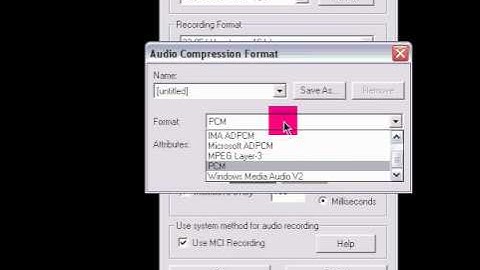The best settings for camstudio audio/video/cursor