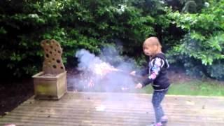 Zalina and sparklers!