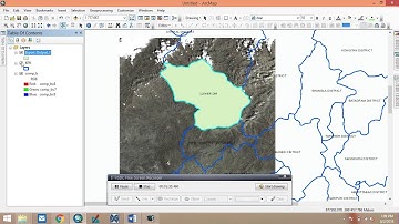 How to clip satellite images\DEM using Arcgis