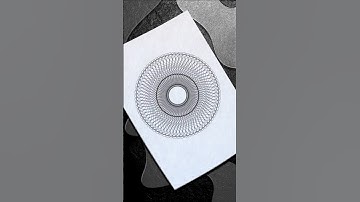 Amazing Spirograph Art Without a Spirograph! #spirograph #asmr #satisfying #shorts #relaxing #usa