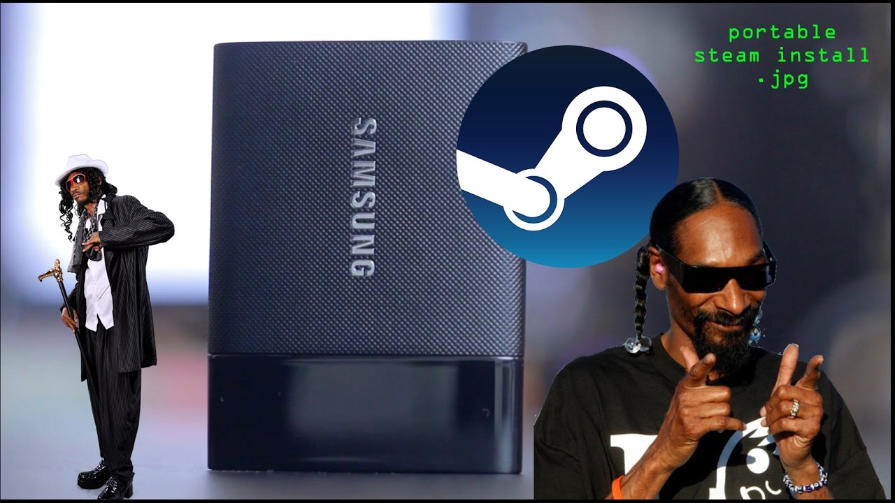 Steam in your Pocket! Install Steam and Library on Portable SSD