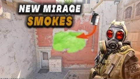 INSANE NEW Mirage Smokes After Update in CS2