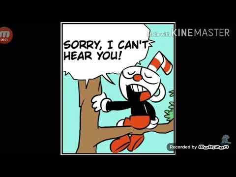 Cuphead comic dub please come down