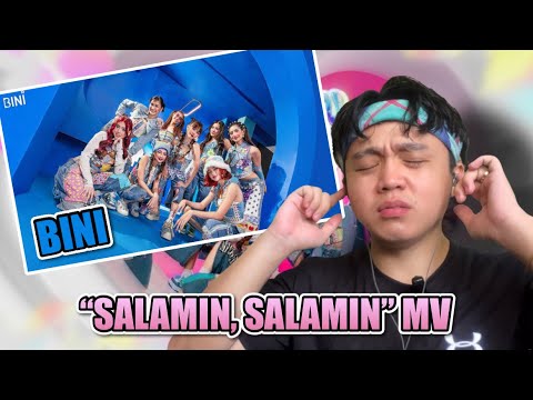 THE HARMONIES ARE ON POINT! | #BINI : ‘Salamin, Salamin' Official Music Video REACTION | Yamu Reacts