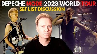 Depeche Mode - World Tour 2023 Set List Discussion