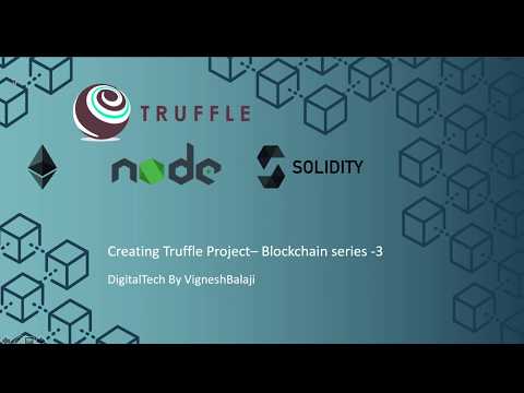 Creating Truffle Project-