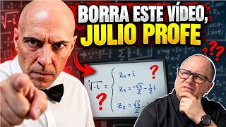 Raíces cúbicas del número -i. Comento vídeo de @julioprofe