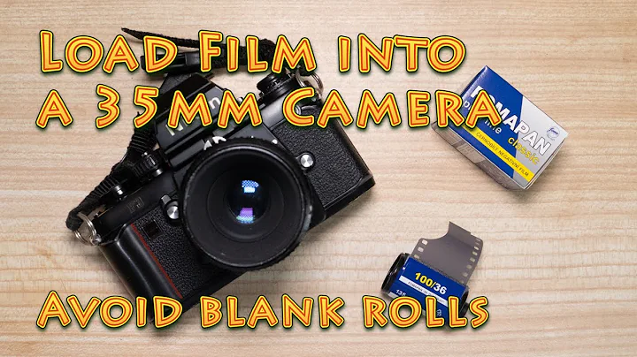 Load film into a 35mm camera｜avoid blank rolls [CC subtitle]