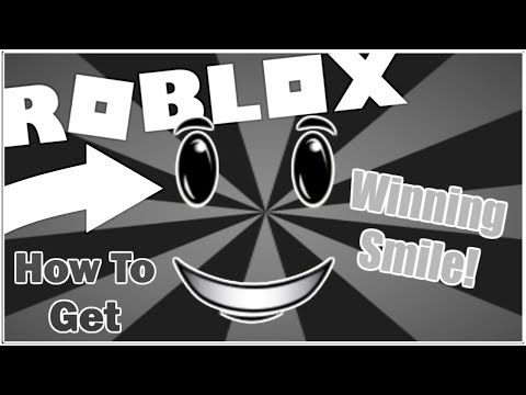 Free Item How To Get The Winning Smile Face Roblox Youtube - winning smile face roblox