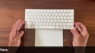 Crispy Backboard - Apple Keyboard and Trackpad Integrator Tray