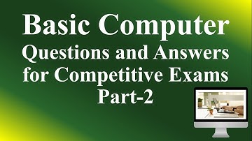 Basic Computer questions and answers for competitive exams Part-2 | Superb Madhu24