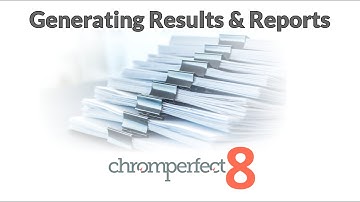 Understanding how chromatography results and reports are generated