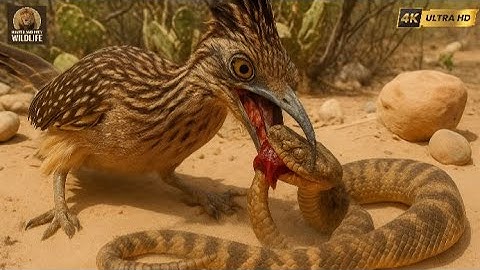 Roadrunner vs Cobra | Speed vs Venom – The Desert Duel of Survival