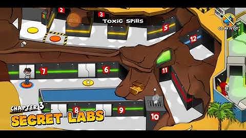 robbery bob 1 | chapter 3 secret labs | level 7 | game play | gazal noob master |