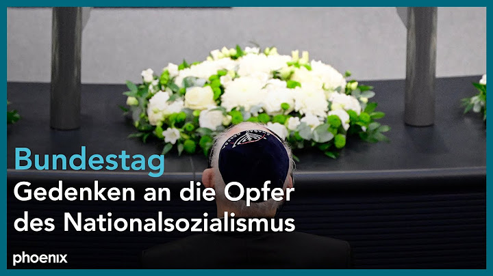 Gedenkstunde im Bundestag für die Opfer des Nationalsozialismus | 29.01.2025