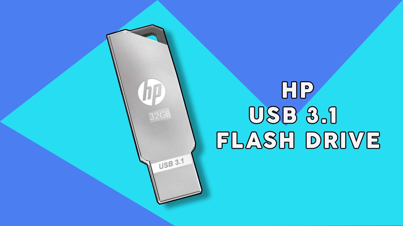 HP X740W Metal USB 3.0/3.1 Flash Drive 32 GB Pen Drive (Silver) Unboxing YouTube