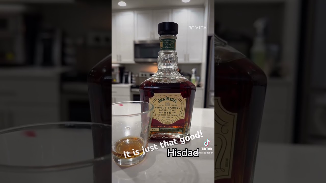 Jack Daniel’s Rye! Yes it’s that good!