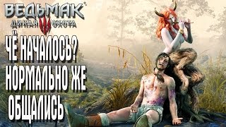 Ведьмак 3: Дикая Охота ЧЁ НАЧАЛОСЬ? НОРМАЛЬНО ЖЕ ОБЩАЛИСЬ