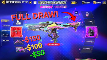 CODM Full Interdimensional Mythic Draw! USS - 9 Fusion