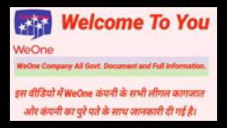 Weone proof document   Referral code 👉1ng54 screenshot 3