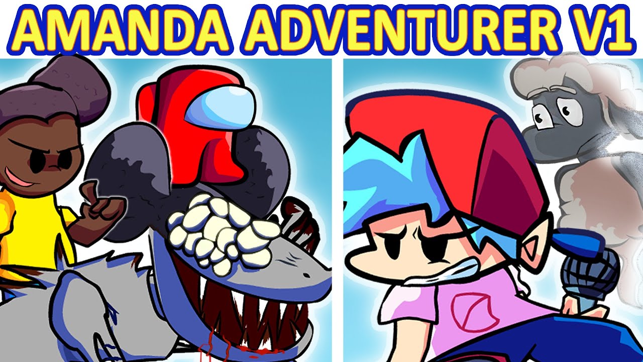 AMANDA THE FUNKER  VS. Amanda The Adventurer [Friday Night Funkin