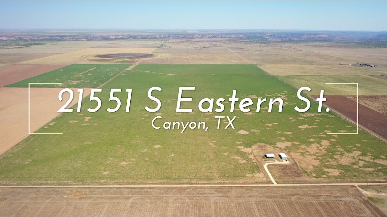 21551 S Eastern St ± 20 Acres Amarillo Real Estate YouTube