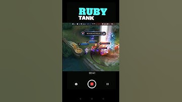 RUBY TANK#mlbb #shortsmlbb #ruby #shorts