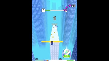 Roof rails - all levels walkthrough gameplay | level 6 | #shorts