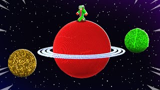 VISITING A NEW GALAXY IN MINECRAFT...