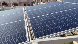 3KWP Automatic Solar Panel Cleaning Solution