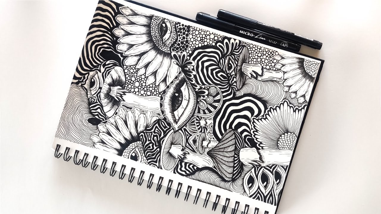 How to organize and store your Zentangle ® artwork - ArtsAmuse