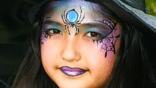 Douce petite sorcière d'Halloween  (maquillage enfant) - Le monde de  Stéphaline