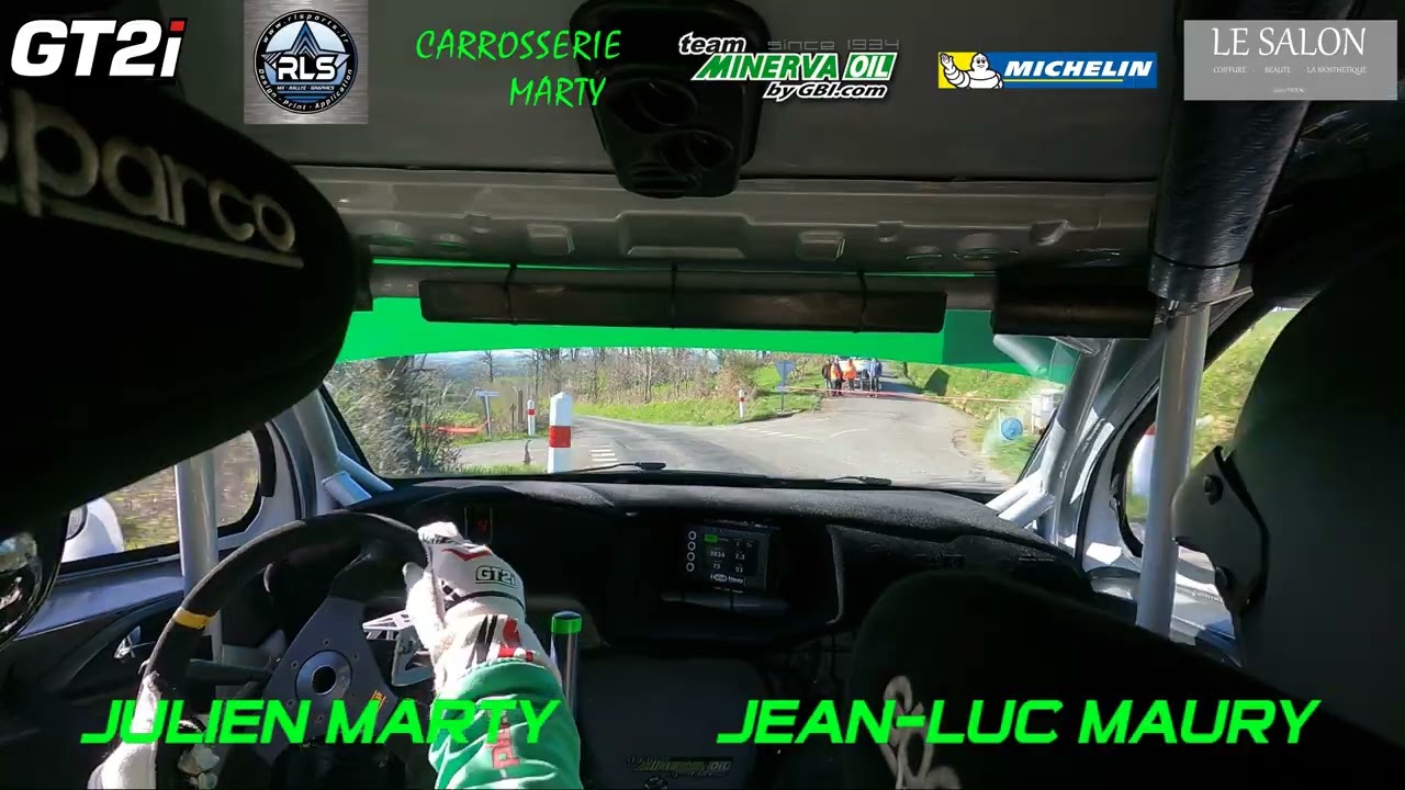 (Onboard) Rallye Du Marcillac 2024 ES6 Marty/Maury DS3 R5
