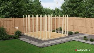 DIY Shed Assembly Overview | How a Yardline Shed Kit Comes Together