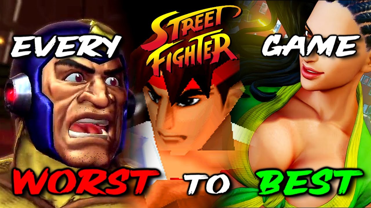 Every Street Fighter Game, Ranked From Worst To Best