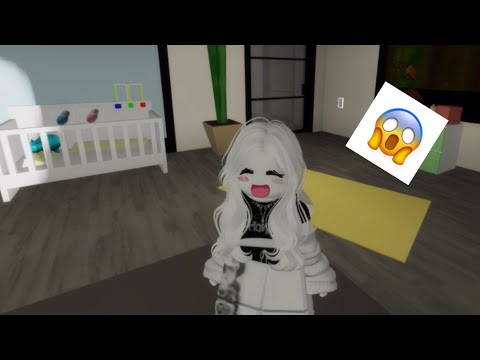 صرت ام لبنت وحده وجاني بيبي جديد ردت فعل بنتي روبلوكس