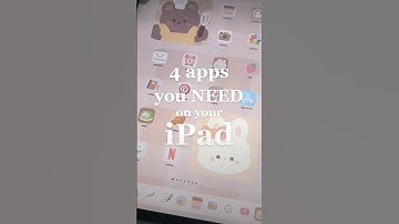 4 MUST HAVE APPS FOR IPAD✨️🌷/ PART2 #ipad#app#aesthetic#subscribe#shortsviral#shortsfeed