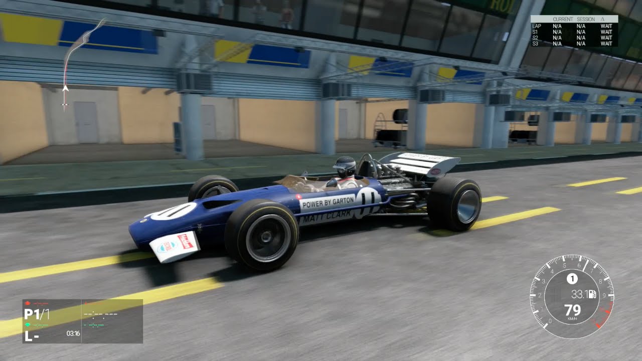 Project CARS - Free Car #6: 1970 Lotus Type 49C Cosworth @ Circuit de la Sarthe