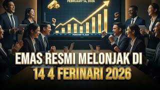 UPDATE RESMI HARGA EMAS ANTAM! 14 FEBRUARI 2026: SIAPA YANG NYOLONG START? 