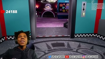 IShowSpeed Gets Scared of Map Bot in Security Breach FNAF | Take A Map