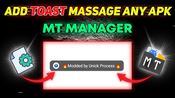 🔥ADD TOAST MASSAGE ANY APK🔥 || EDUCATION PURPOSE ONLY || HOW TO ADD DIALOG || UNICK PROCESS