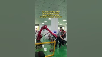 Arm span 0.93m, load 5kg, drag teaching without programming#Welding Robot#Six-axis robot