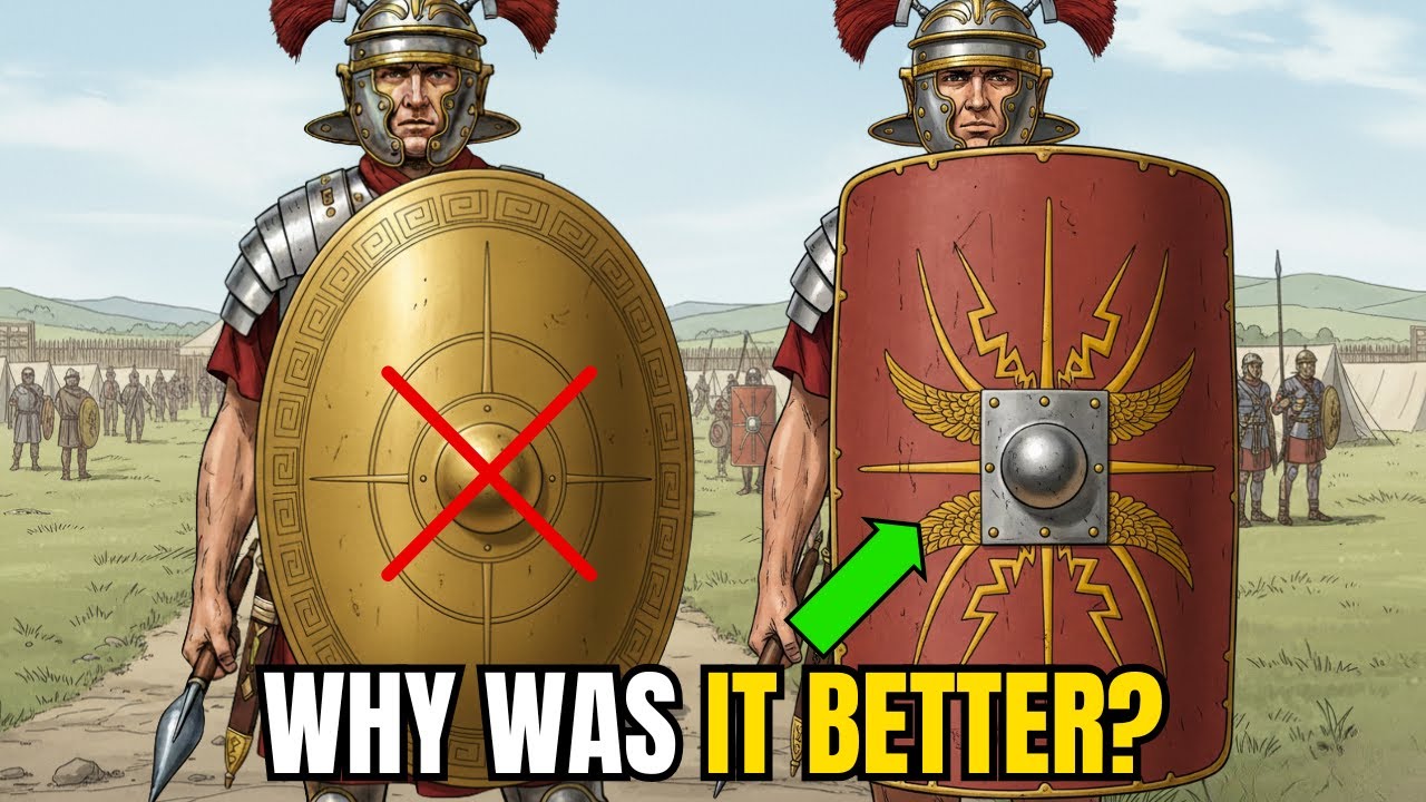 Why Was the Roman Shield Rectangular? The Mystery Behind the Design!