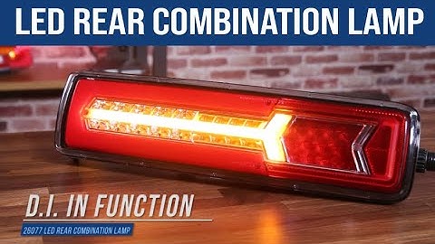 Lucidity ECE Led Rear Combination Lamp 26077