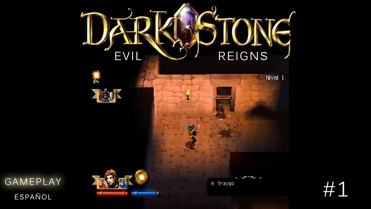 Jeu PS1 Darkstone: Evil Reigns - Version PAL FR - Bon état - Pour PlayStation 1 / PSone