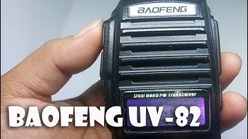 Baofeng UV82 How to Scan Frequency Manually