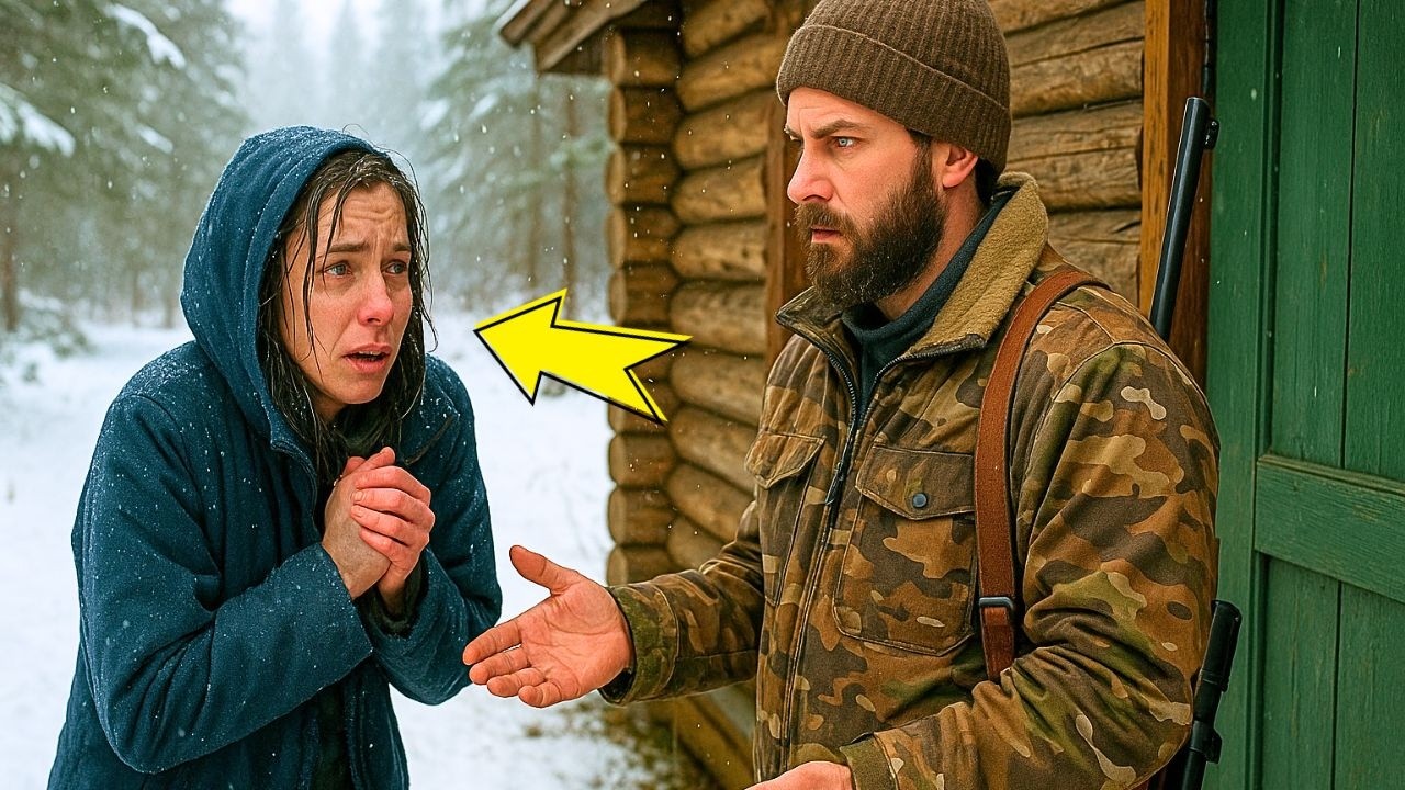 ПОСРЕДИ МЕТЕЛИ ОХОТНИК ВПУСТИЛ ЗАМЕРЗАЮЩУЮ ЖЕНЩИНУ… НО НЕ ЗНАЛ, КТО ОНА НА САМОМ ДЕЛЕ!